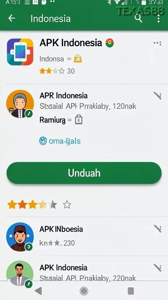 Cuplikan layar POPWIN — menu navigasi