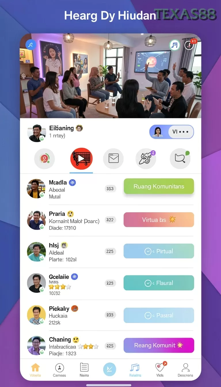 Cuplikan layar BEWOKWIN — menu navigasi
